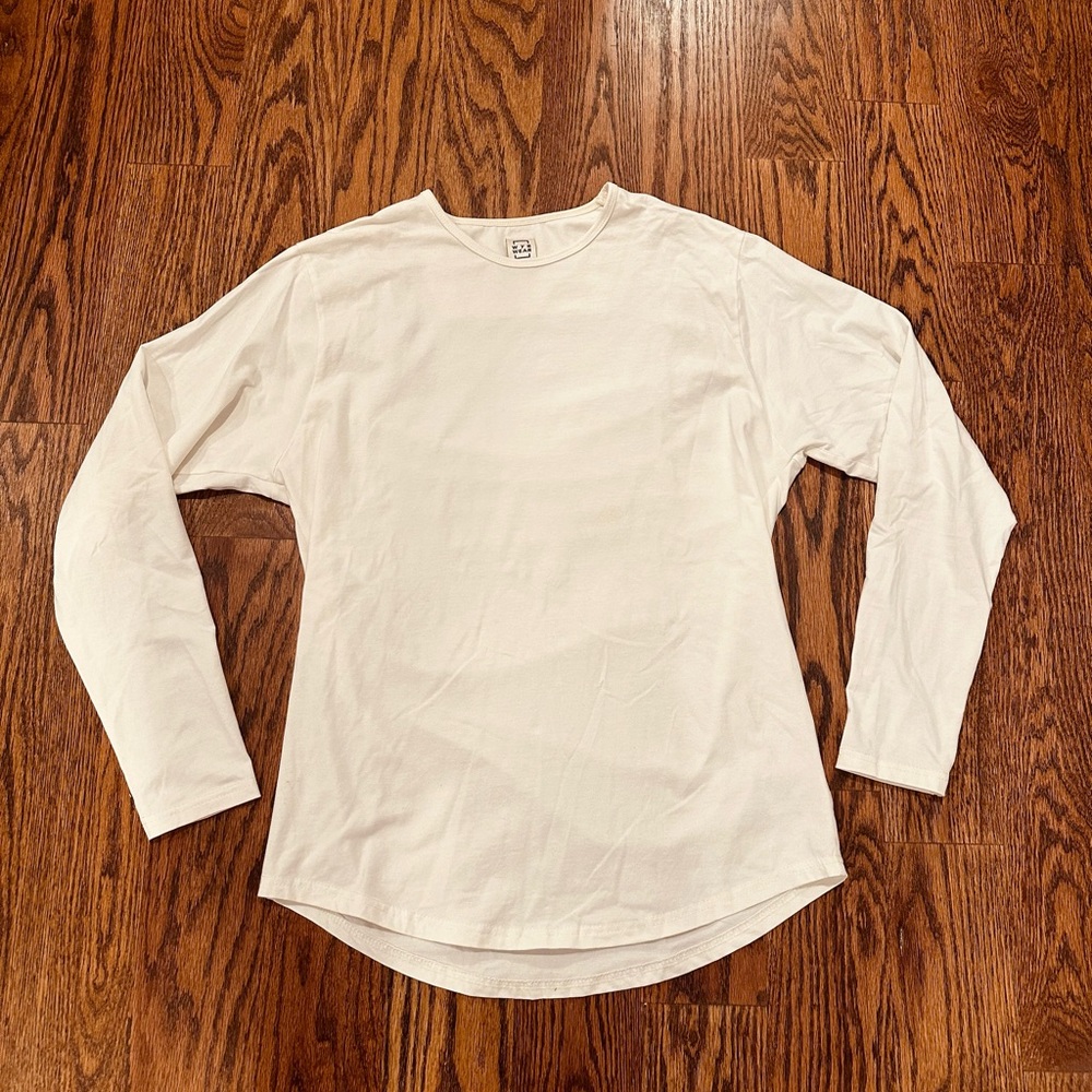 WYR Wear Long Sleeve Curve Crew Cream / M